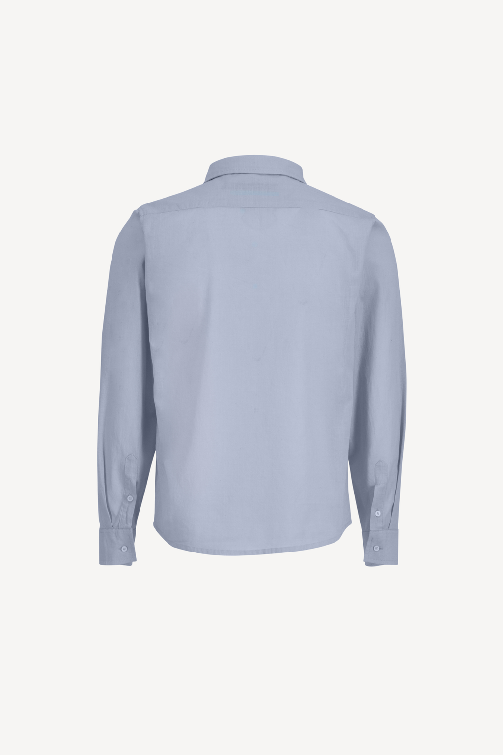 1/4 linen shirt [baby blue]