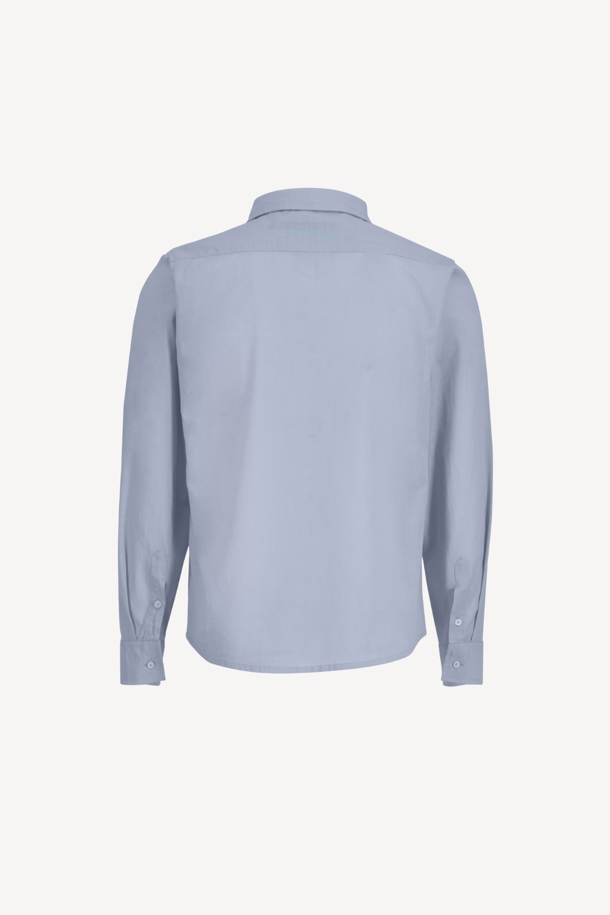1/4 linen shirt [baby blue]