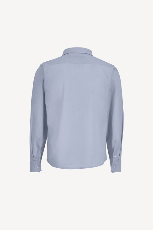 1/4 linen shirt [baby blue]