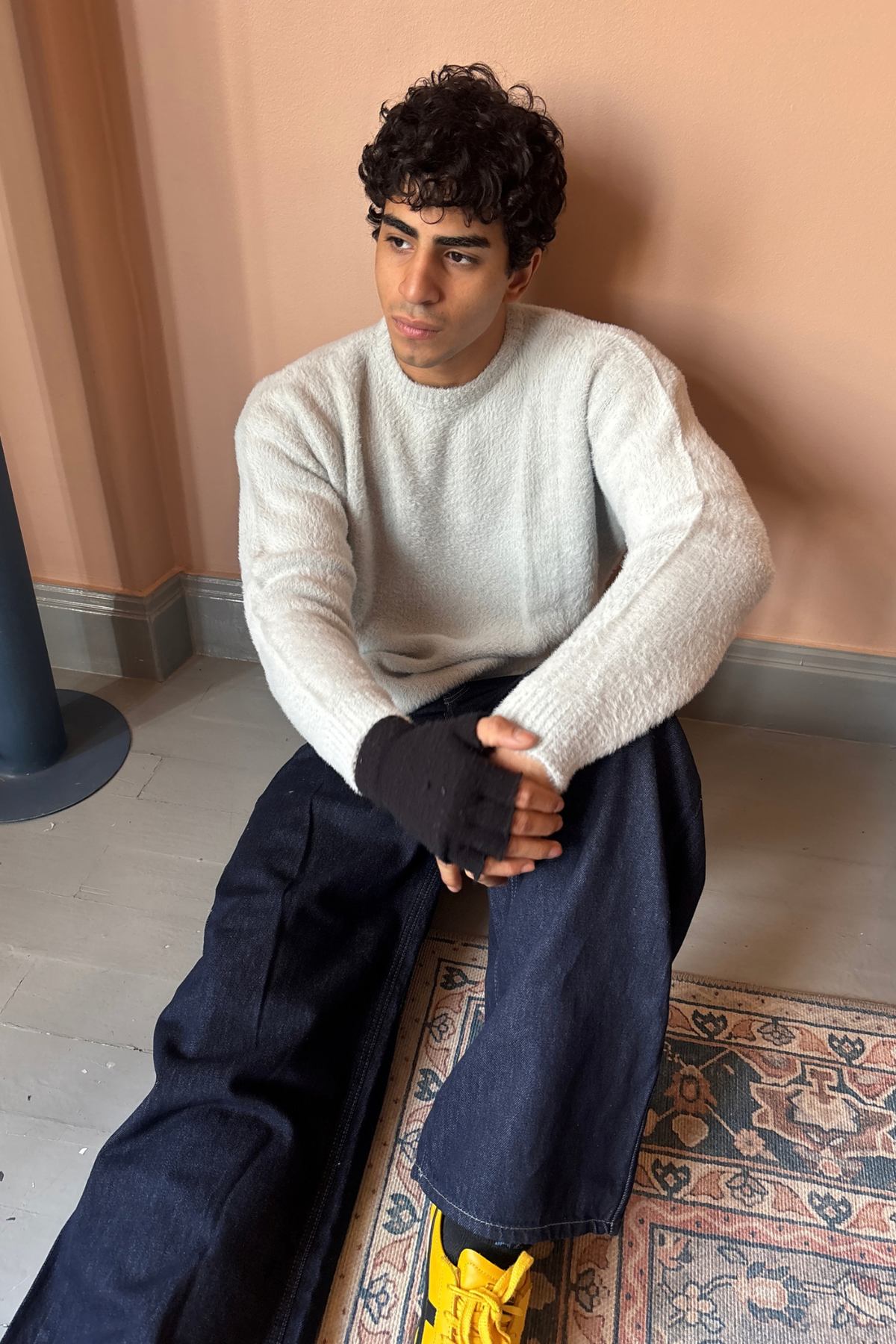 mohair pullover [grey]