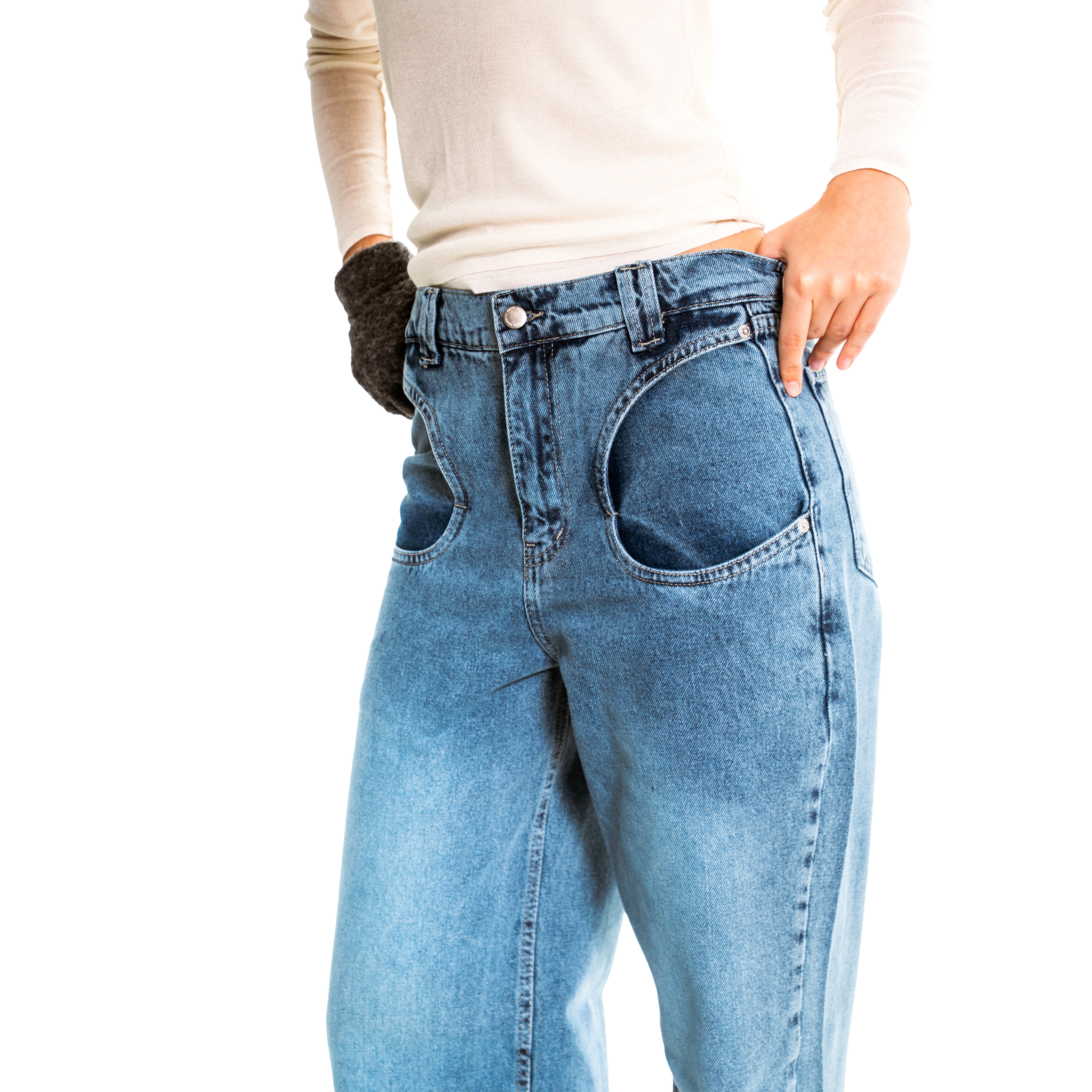 concave jeans [light]