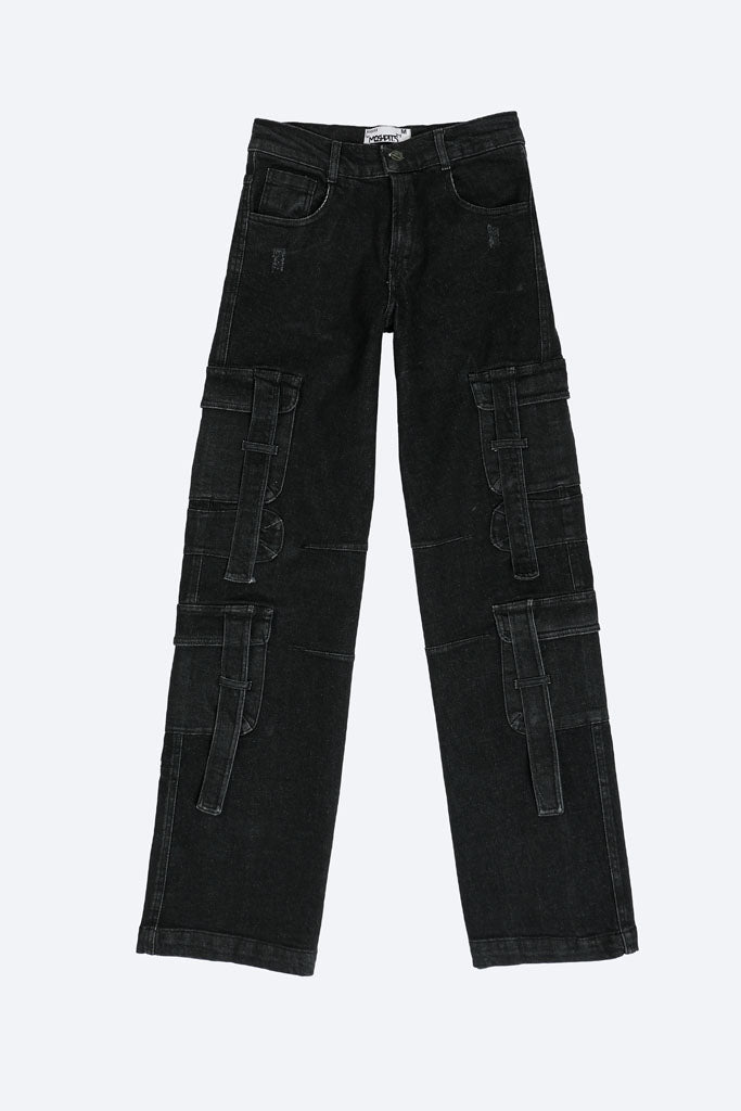 Black Ivy Cargo Jeans (Men)