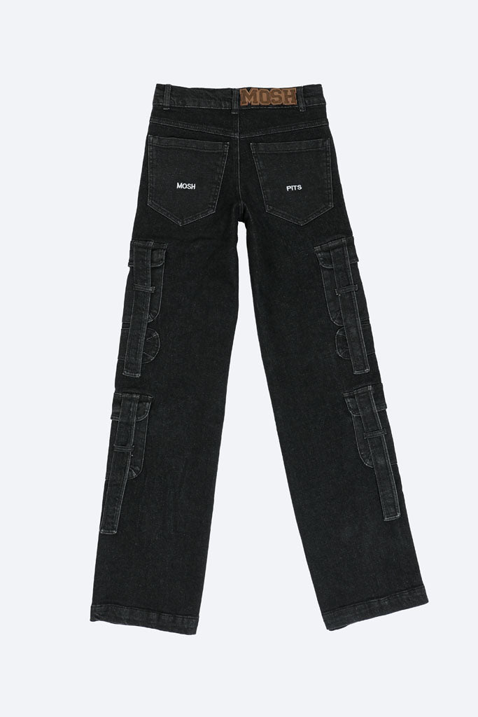 Black Ivy Cargo Jeans (Women)