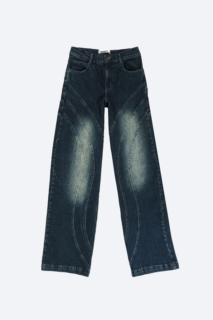 CIRCULAR WAVES JEANS (WOMEN)