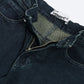 Dark Blue Circular Waves Jeans (Women)