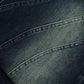 Dark Blue Circular Waves Jeans (Women)