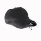 DISTRESSED BLACK CAP