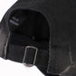 DISTRESSED BLACK CAP