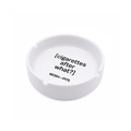 porcelain ashtray