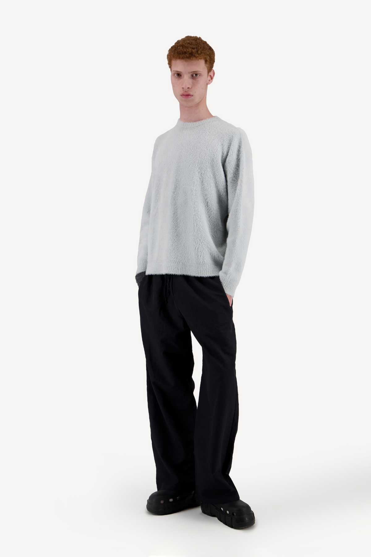 mohair pullover [grey]