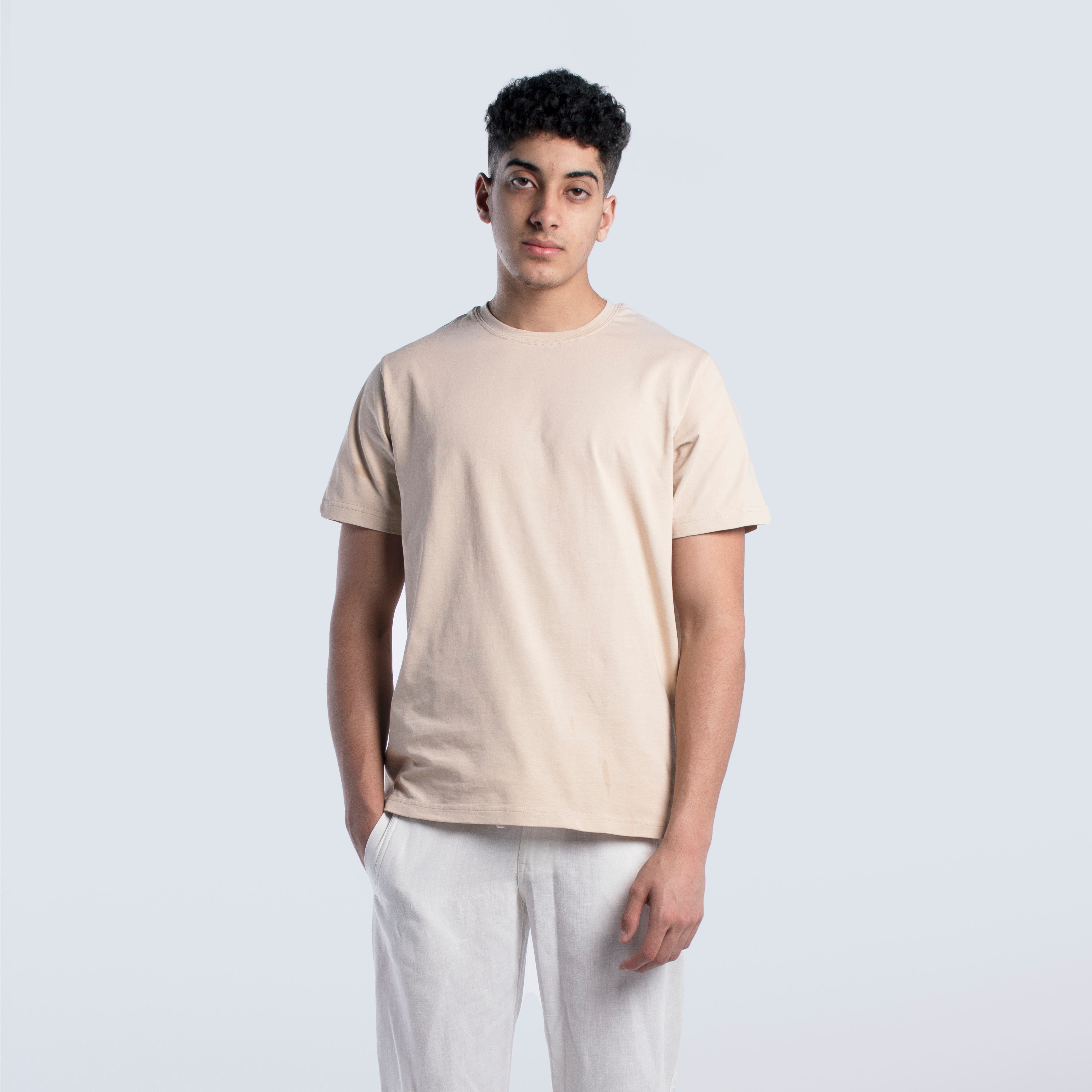 basic t-shirt [beige]