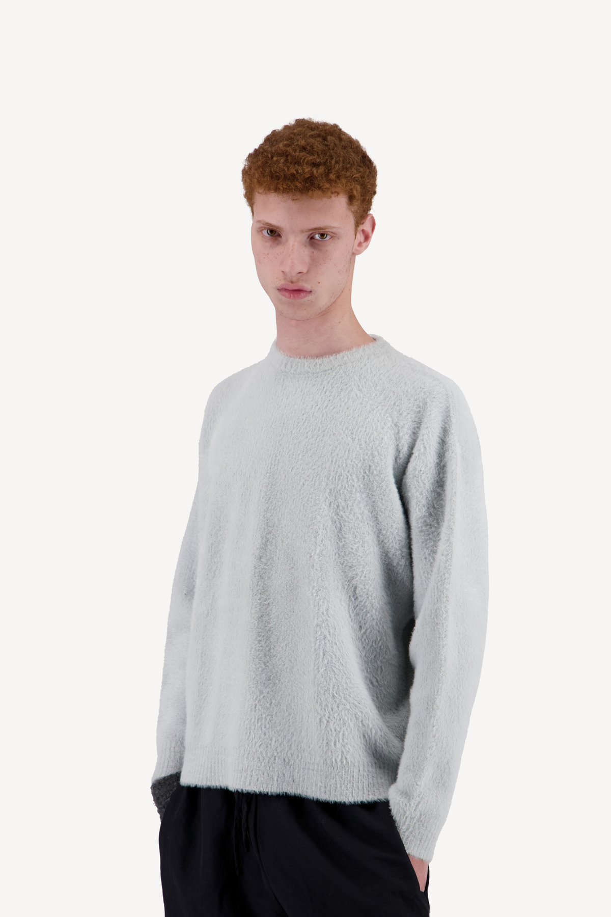mohair pullover [grey]