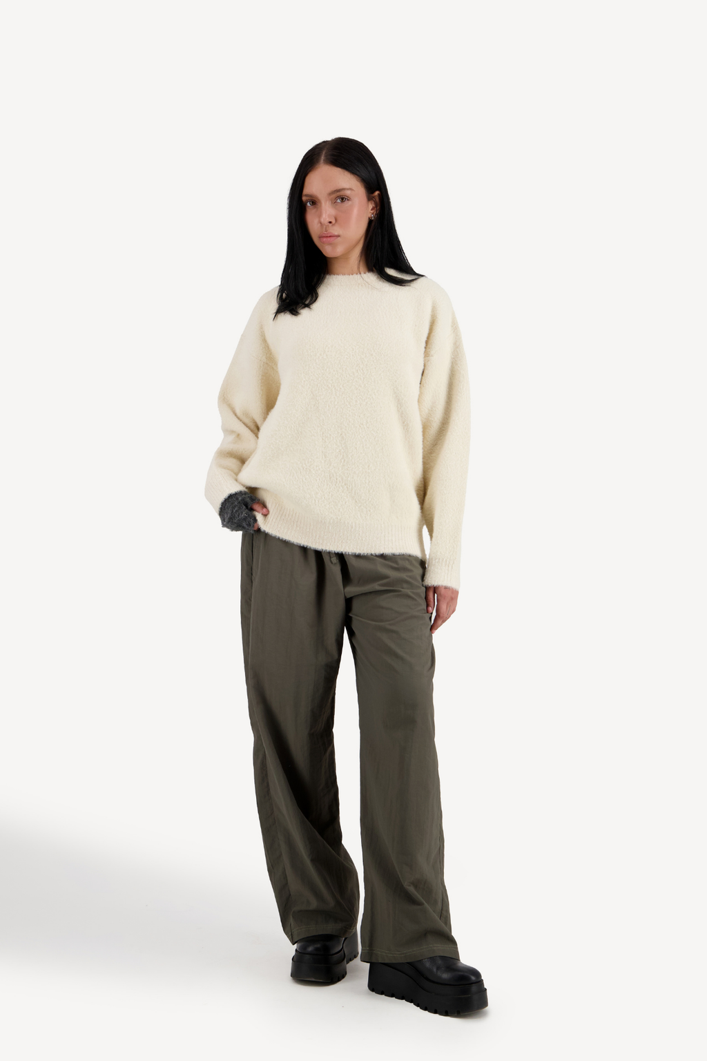 mohair pullover [cream]