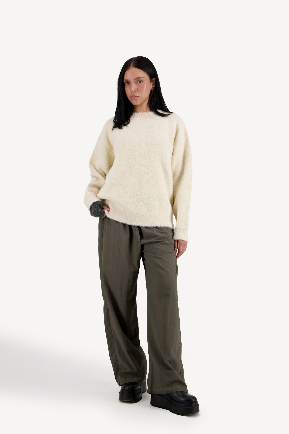 mohair pullover [cream]