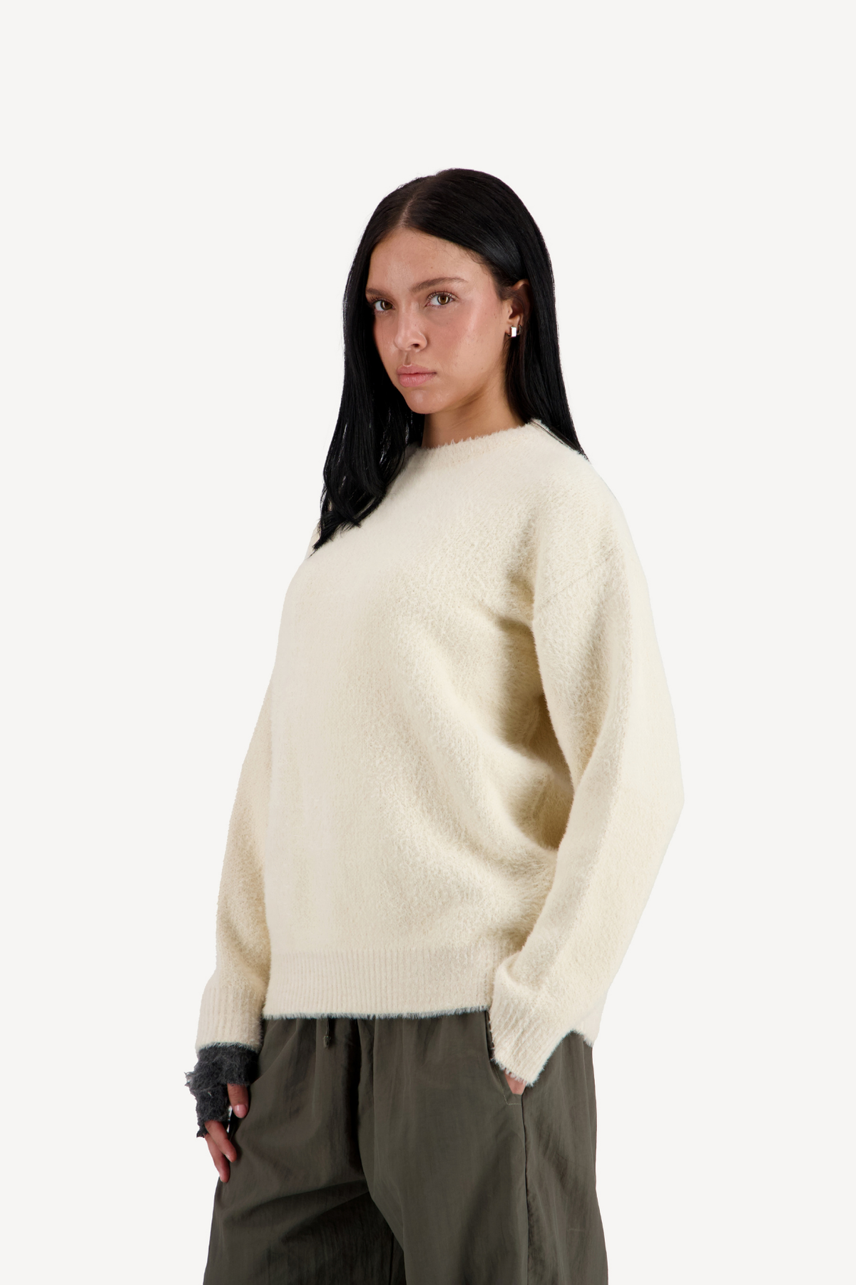 mohair pullover [cream]