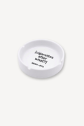 porcelain ashtray