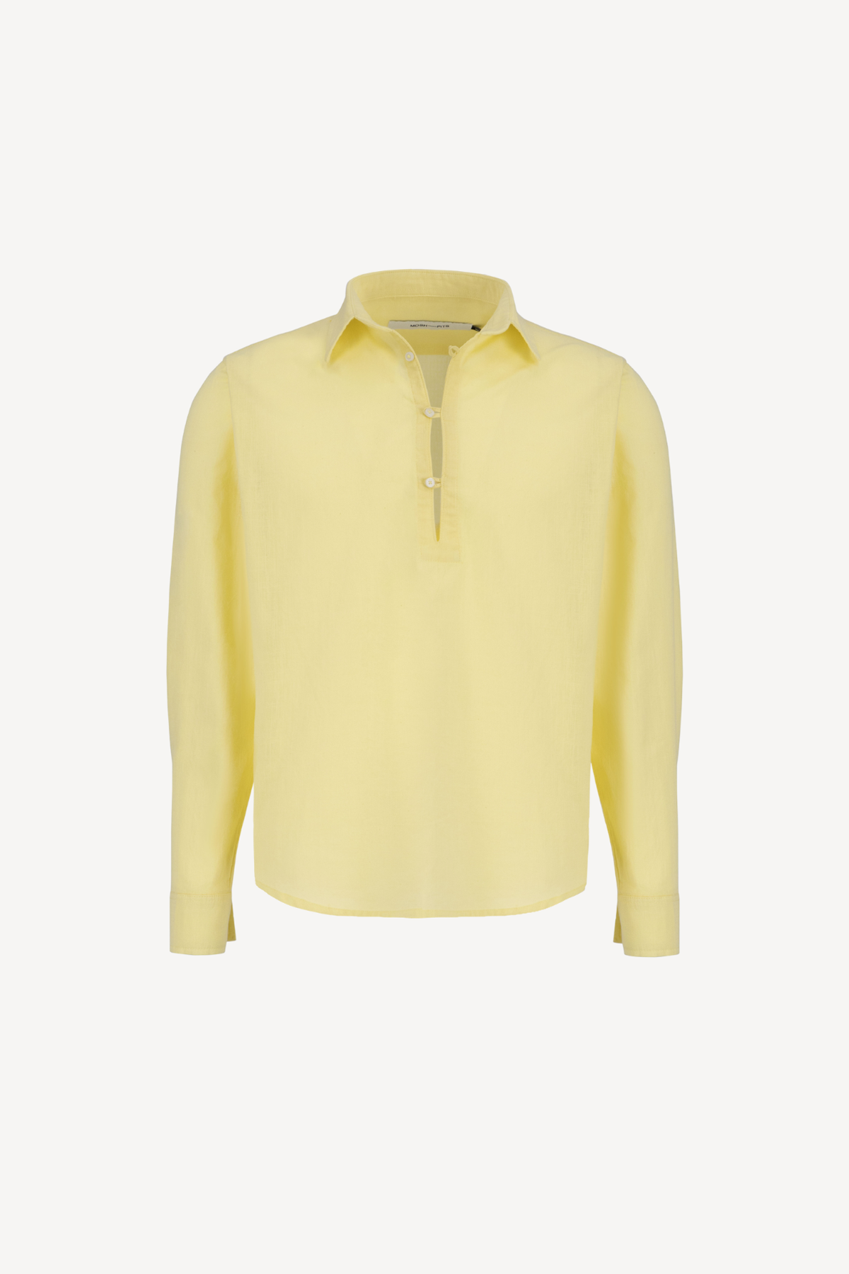 1/4 linen shirt [yellow]