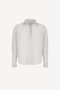 1/4 linen shirt [white]