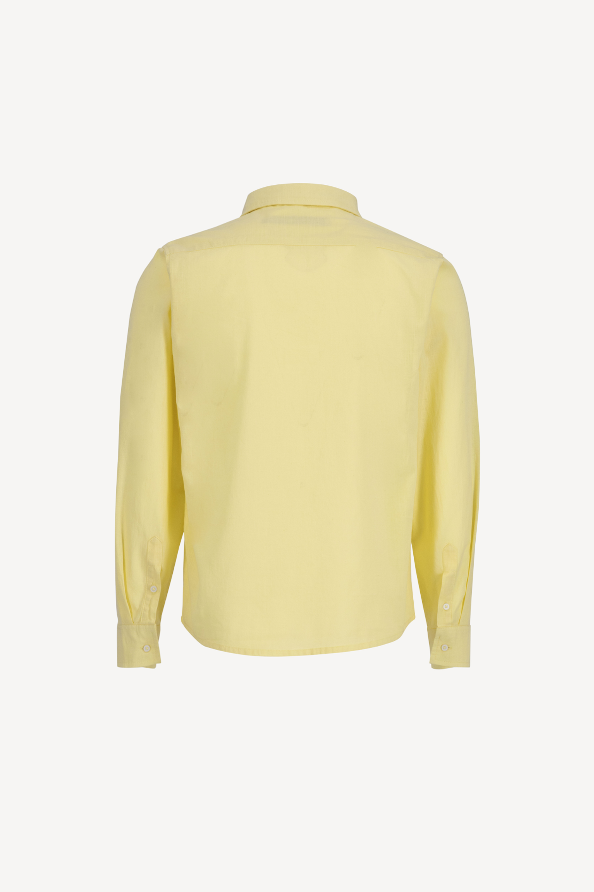 1/4 linen shirt [yellow]