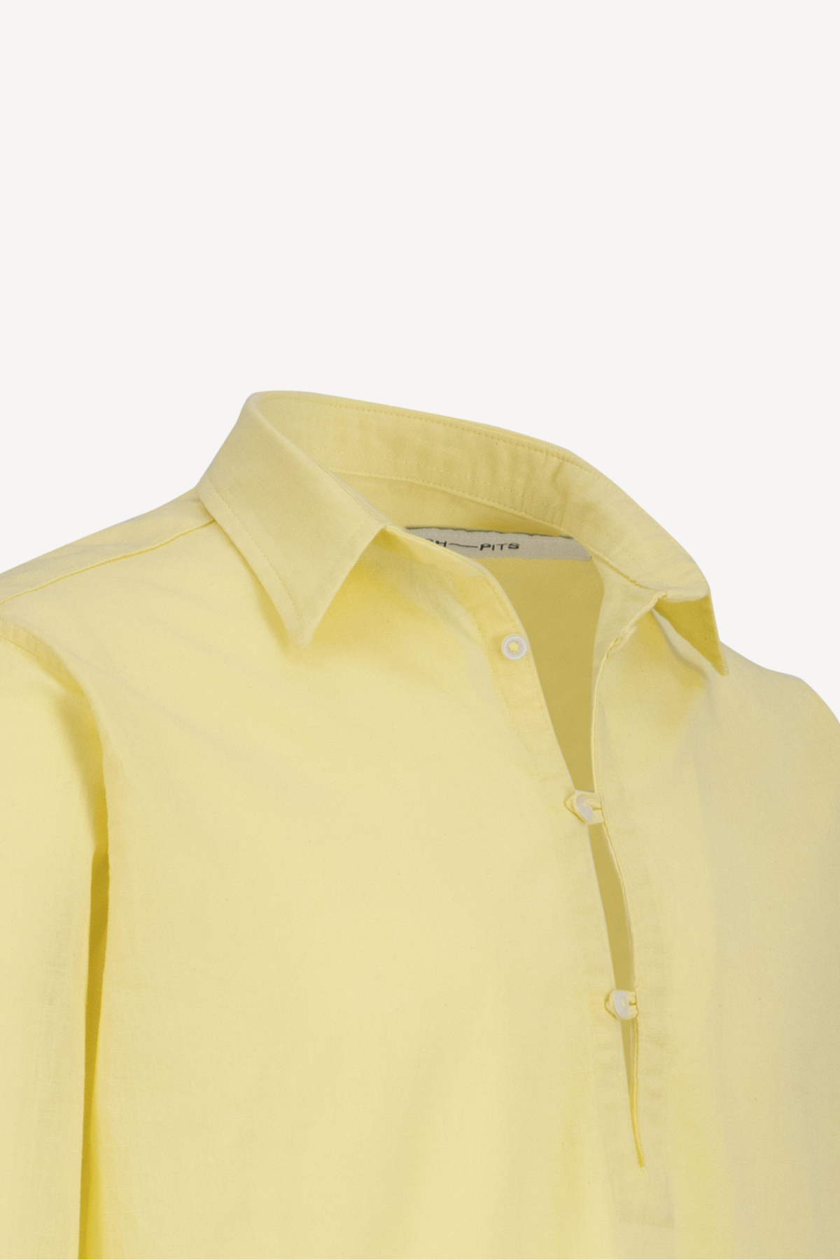 1/4 linen shirt [yellow]
