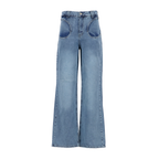 concave straight jeans [light]