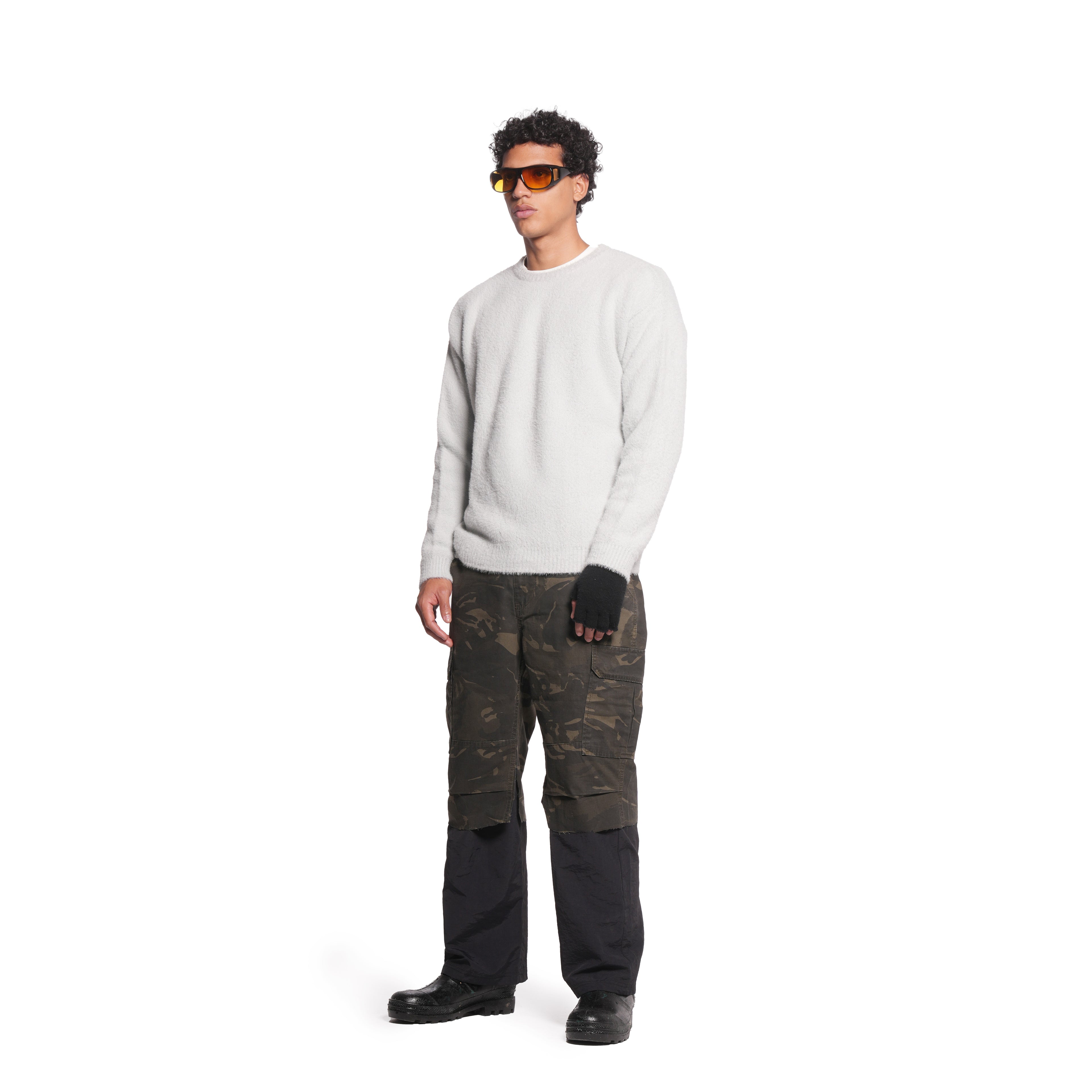 mohair pullover [grey]