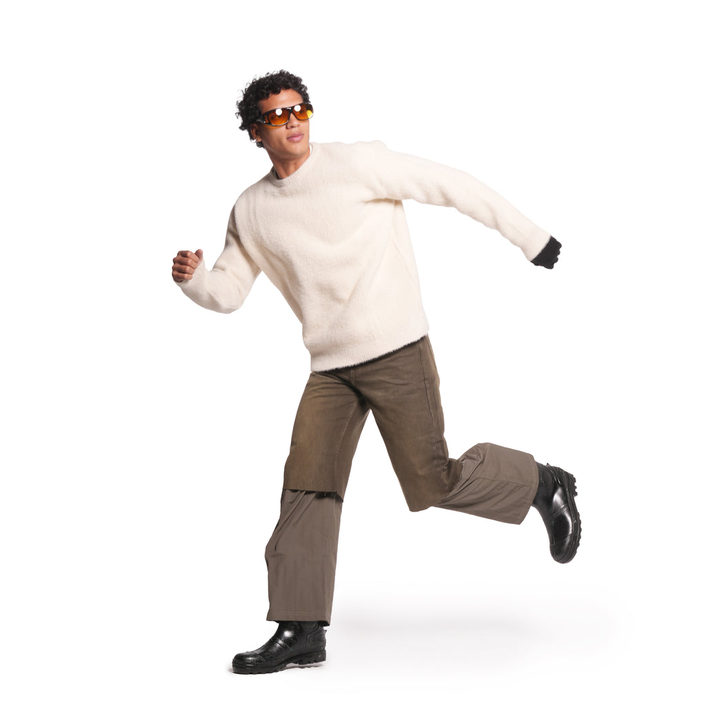 mohair pullover [cream]
