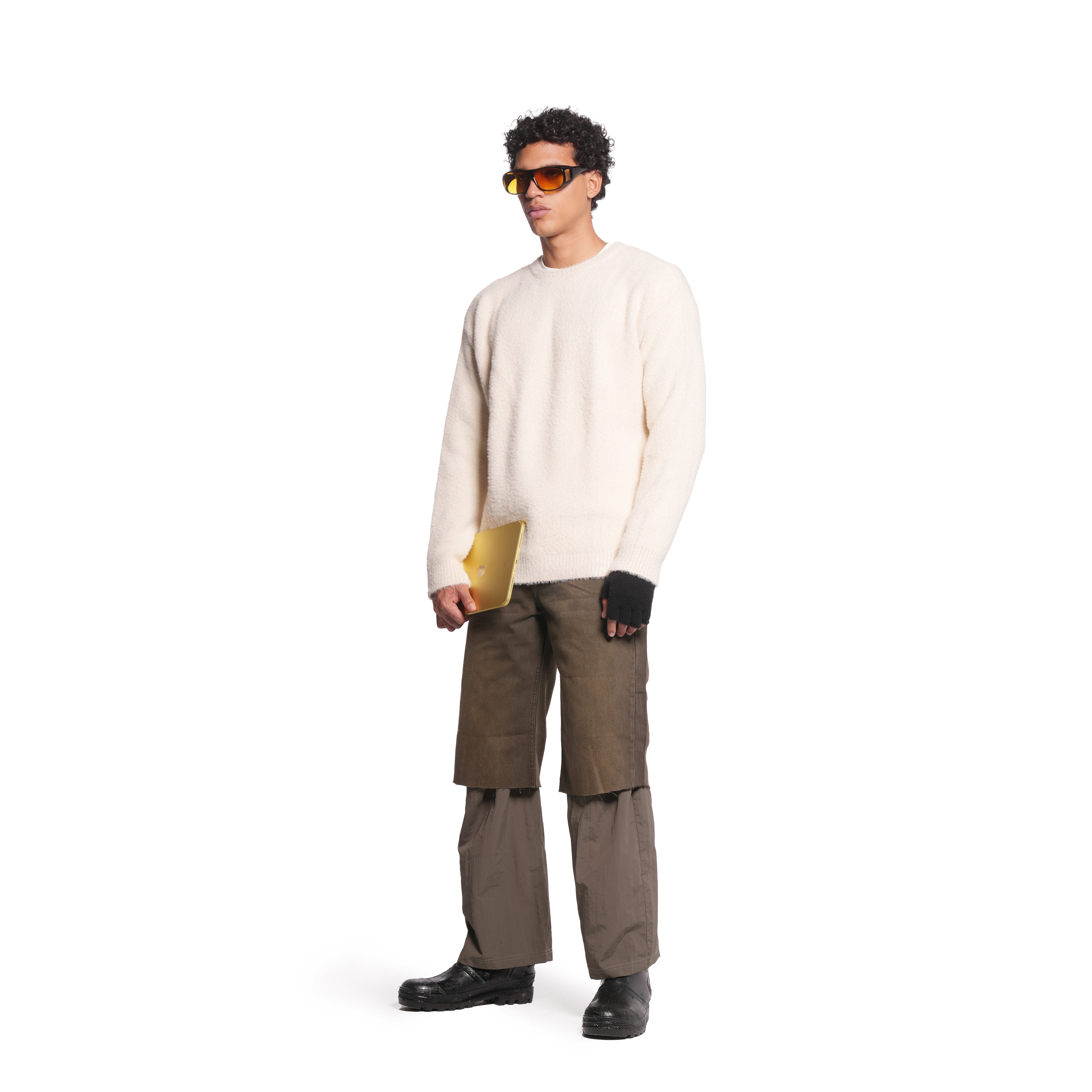 mohair pullover [cream]