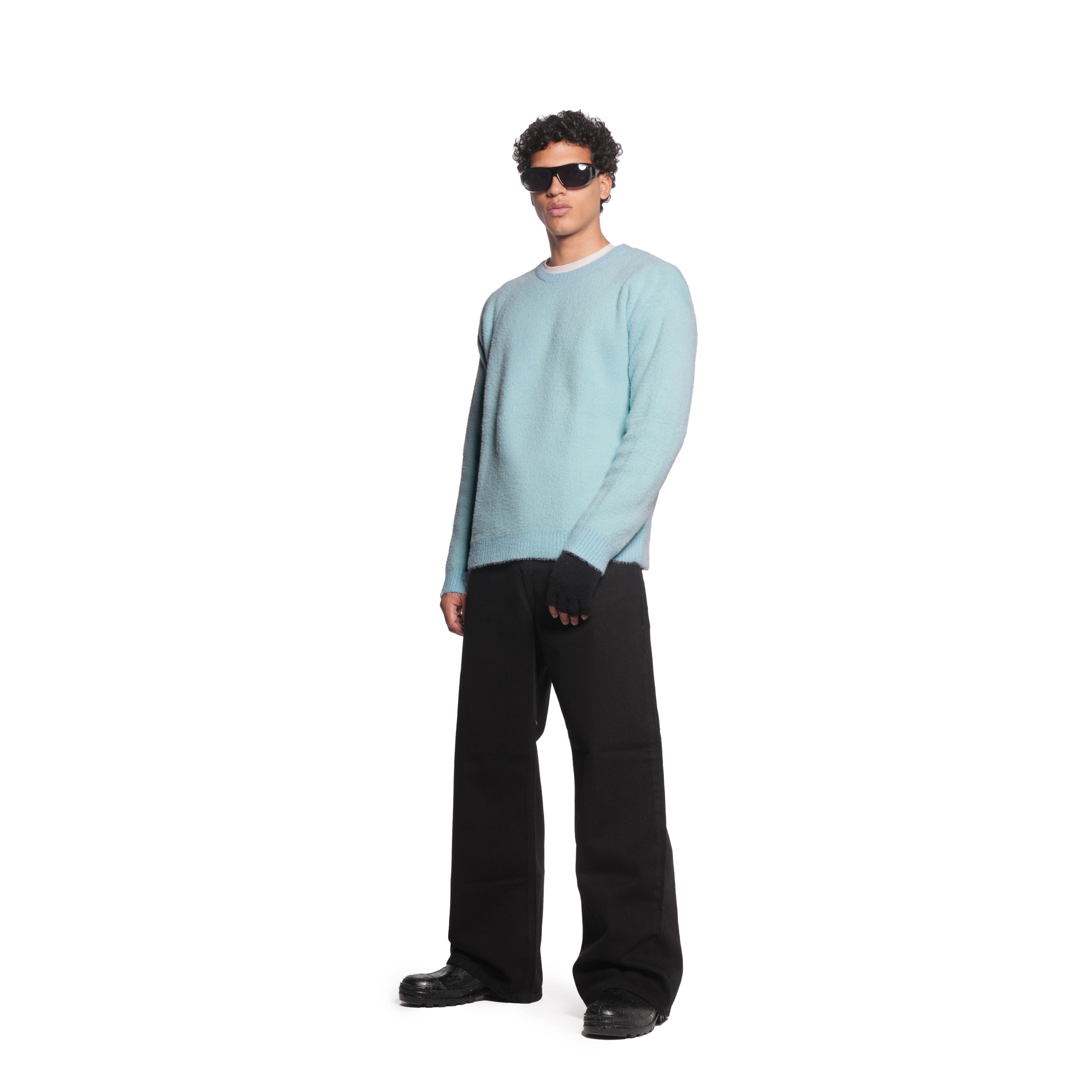 mohair pullover [baby blue]