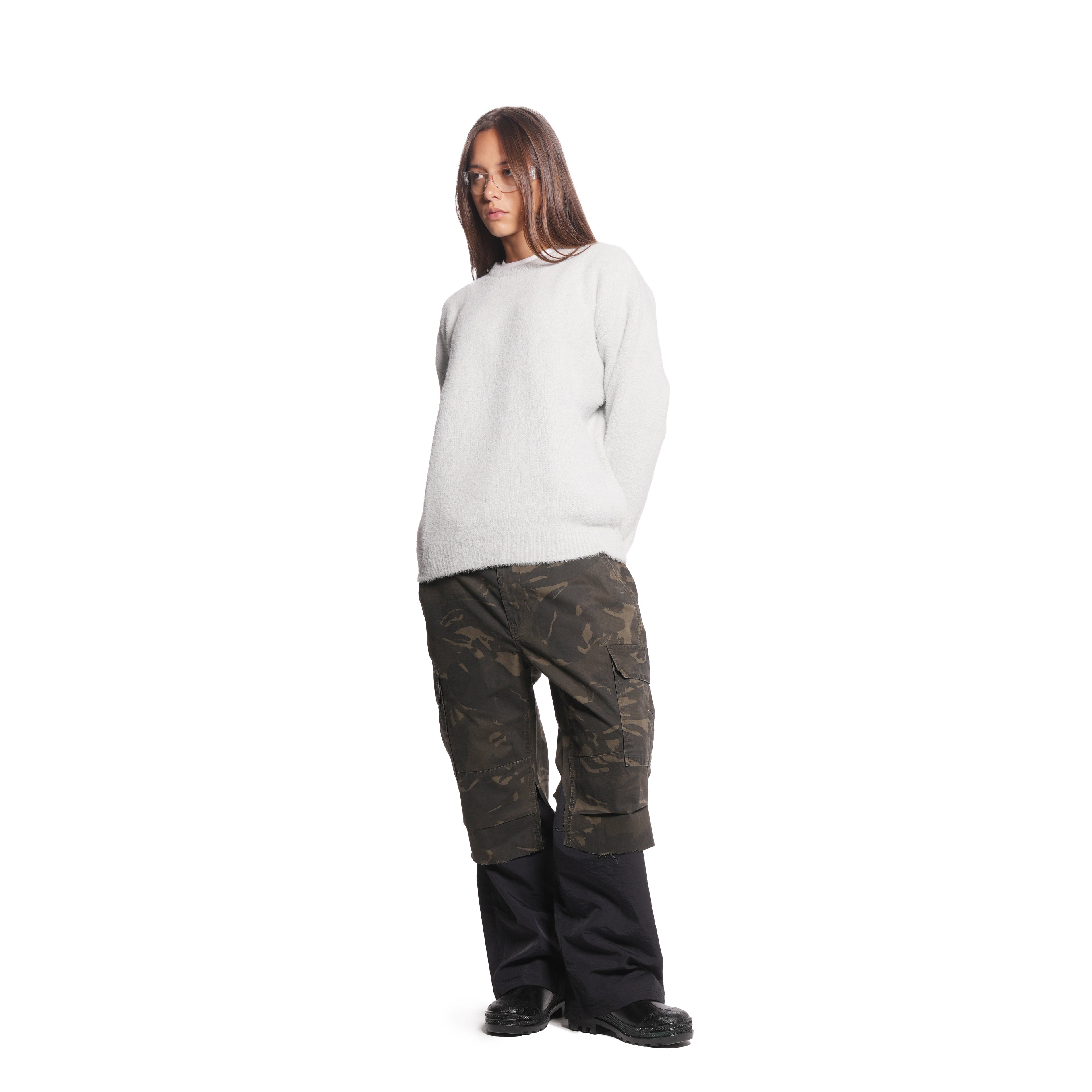 mohair pullover [grey]