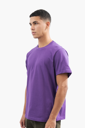 PURPLE BASIC T-SHIRT (HEAVY WEIGHT)