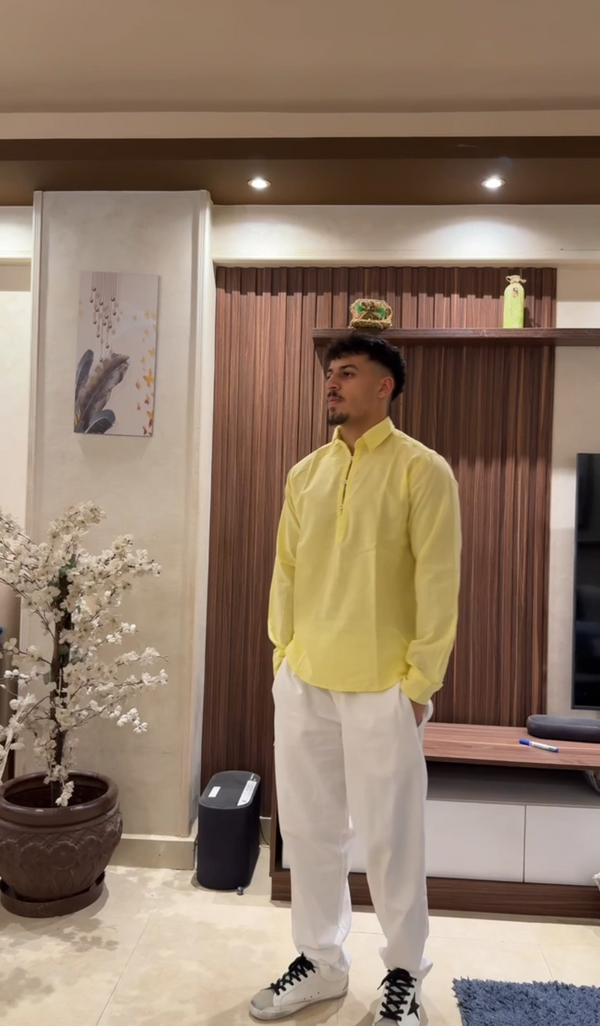 POEPLE WHO LOVE THE 1/4 LINEN SHIRT!