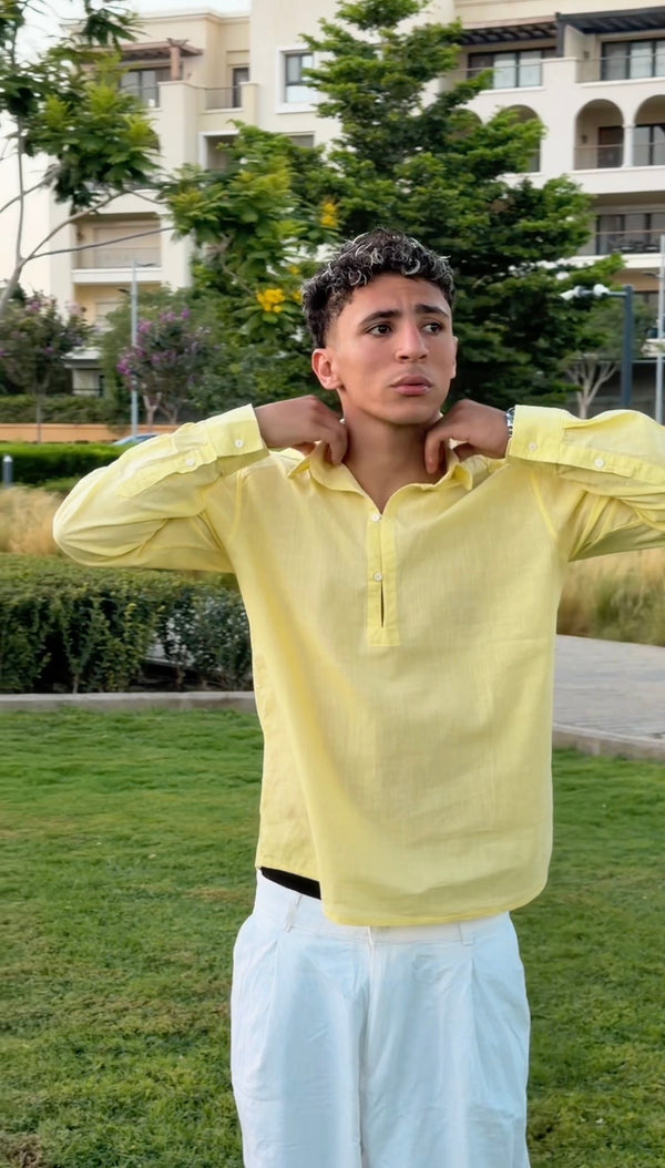 POEPLE WHO LOVE THE 1/4 LINEN SHIRT!