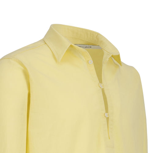1/4 linen shirt [yellow]