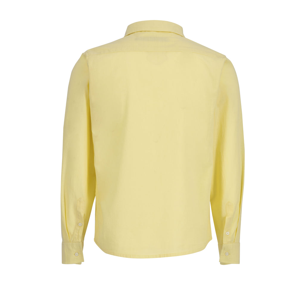 1/4 linen shirt [yellow]