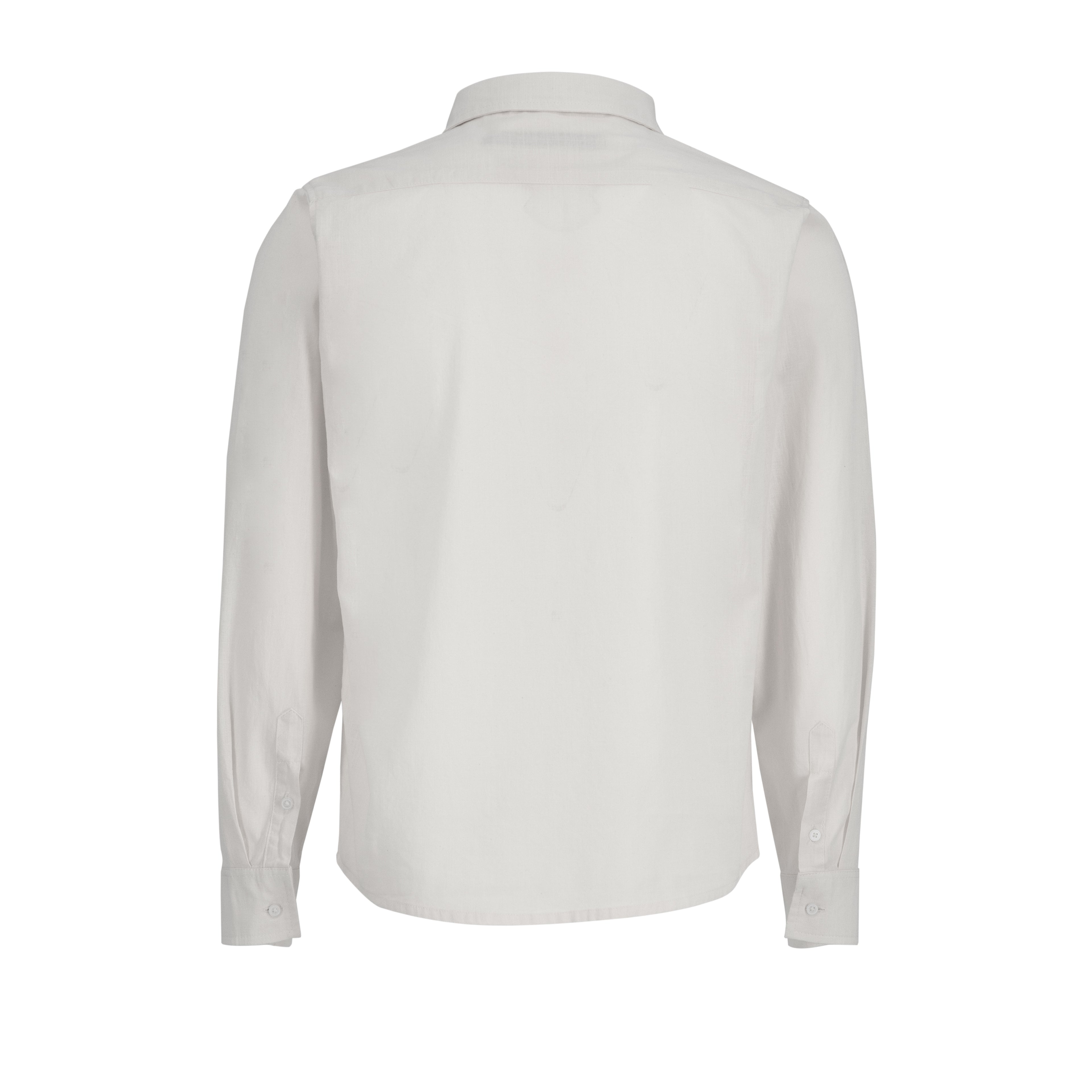 1/4 linen shirt [white]