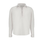 1/4 linen shirt [white]