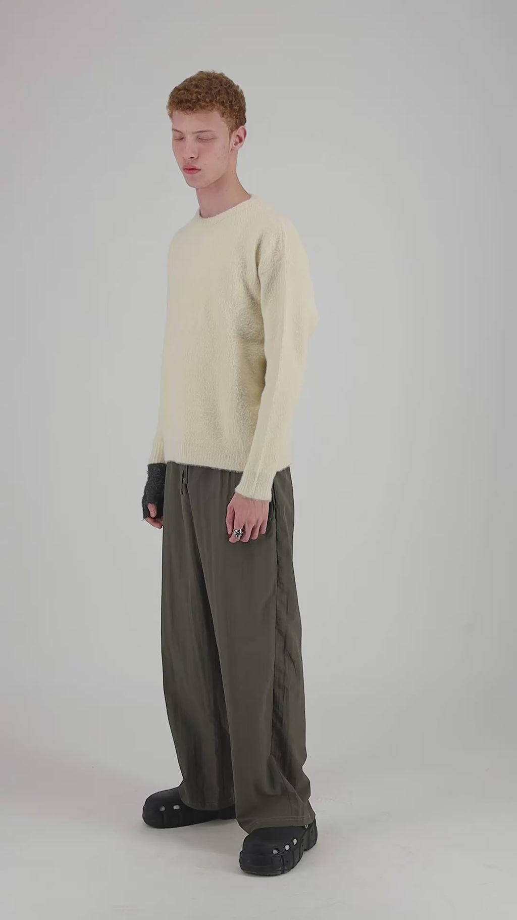 mohair pullover [cream]