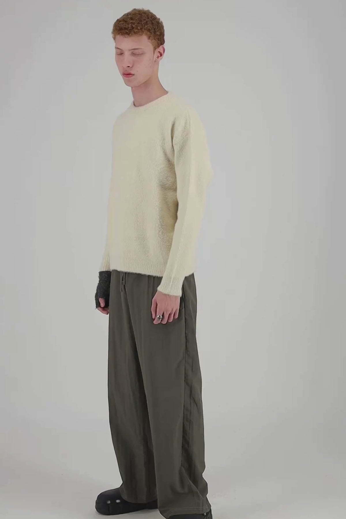mohair pullover [cream]